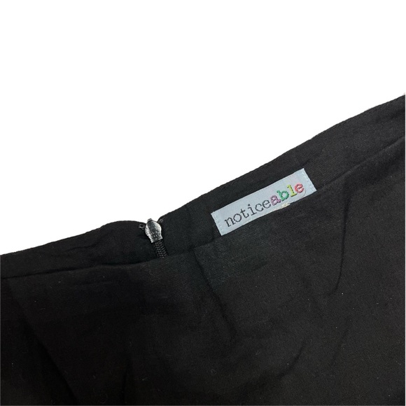 MINI Y2K BLACK MINISKIRT - Picture 3 of 3